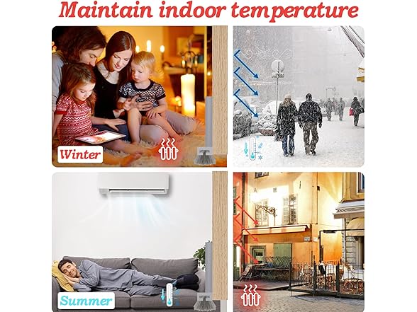 Xbaiyanr Door Sweep for Bottom of Door