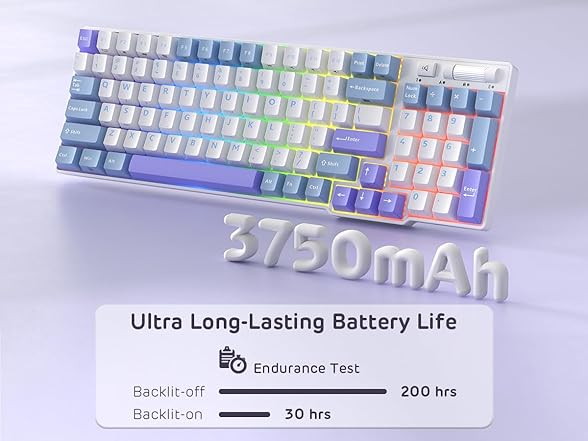 RK 96 Wireless Hot-Swappable Mechanical Keyboard