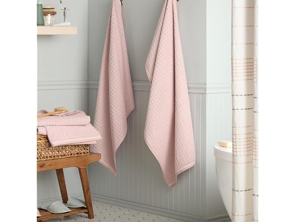TOWN & COUNTRY EVERYDAY 4-Piece Textured Towel Set