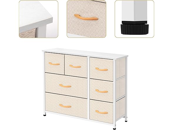 AZL1 Life Concept Dresser Storage Organizer