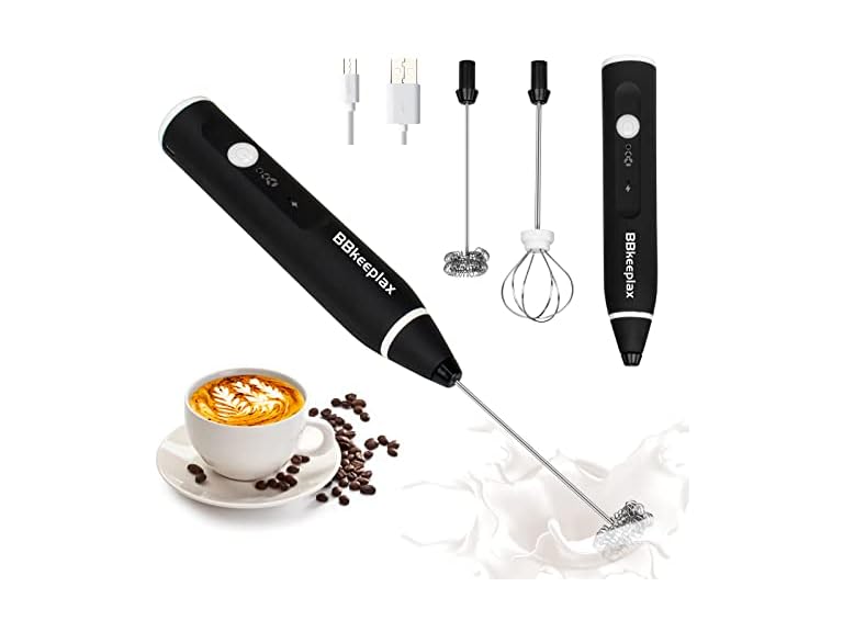 USB-Rechargeable Handheld Milk Frother