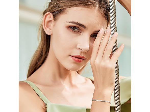 Celestara Tennis Bracelet 925 Sterling Silver