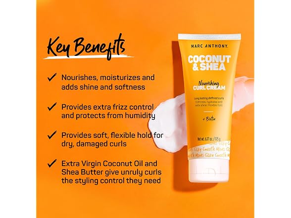 Marc Anthony Curl Defining Cream Coconut Shea
