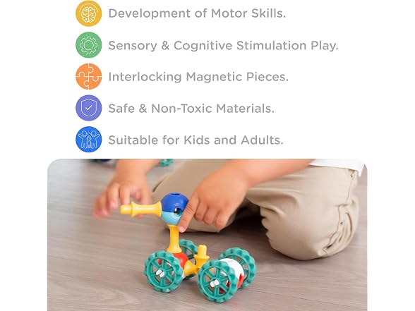 KUB Planet - Magnetic Building Set for Kids