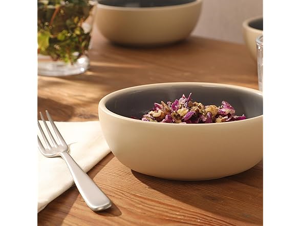 Gibson Elite Port Gaia Bowls 4-Pc Blue