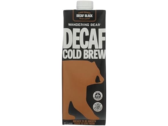 Wandering Bear Decaf Cold Brew 32 oz.
