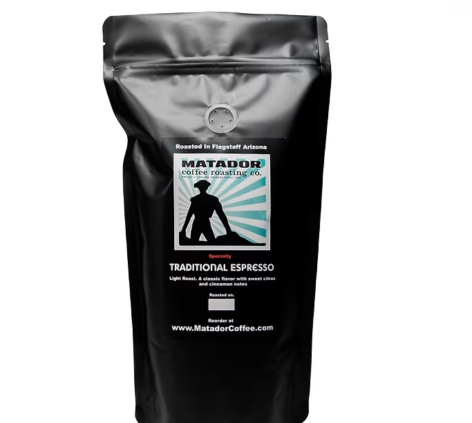 (6lbs) Matador Coffee Whole Bean Traditional Espresso - Gallery 2