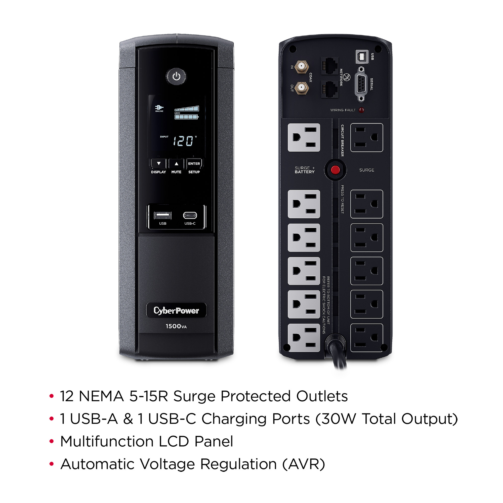 CyberPower CST1500SUC Sine Wave UPS System - Gallery 10