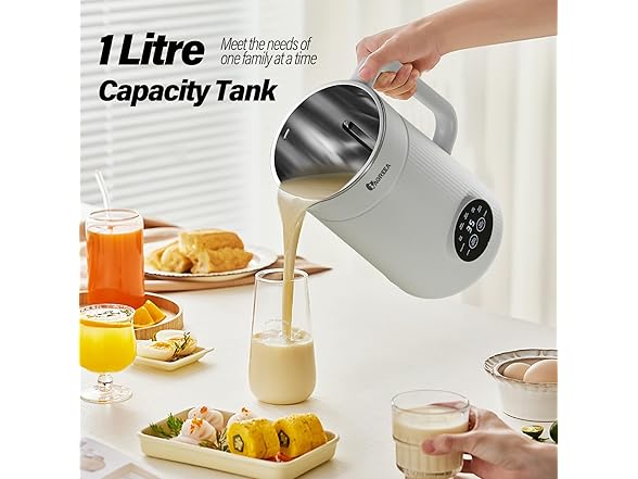 8-in-1 Nut Milk & Soy Milk Maker