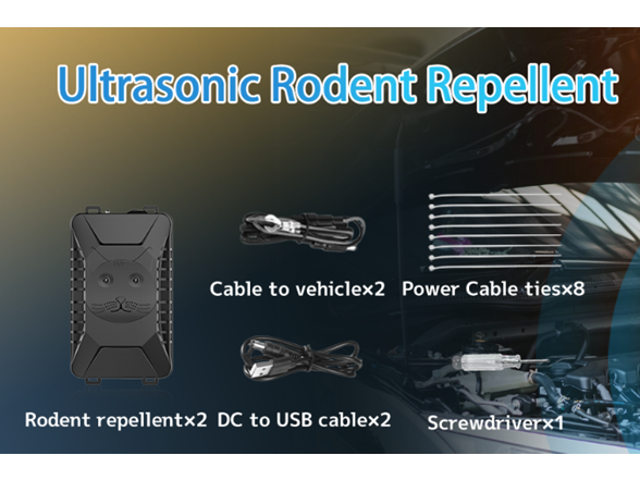 BORHOOD Car Rodent Repeller Under Hood