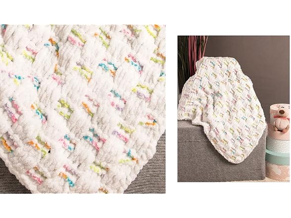 Alize Puffy Color Yarn Baby Blanket Yarn