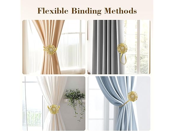 ORIVER Curtain Tie Backs