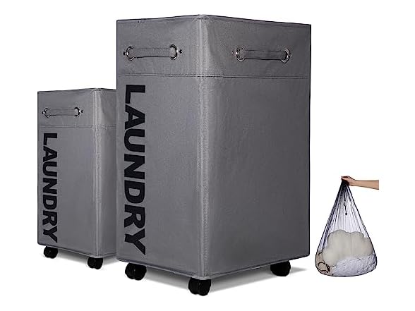 Caroeas 30-inches Rolling Laundry