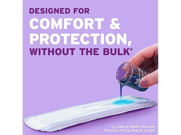 Poise Ultra Thin Incontinence Pads Moderate 144ct