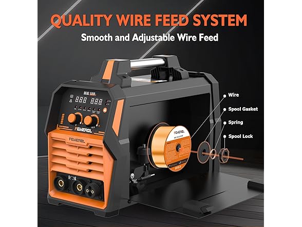 FEMEROL 4-in-1 110V MIG WELDER