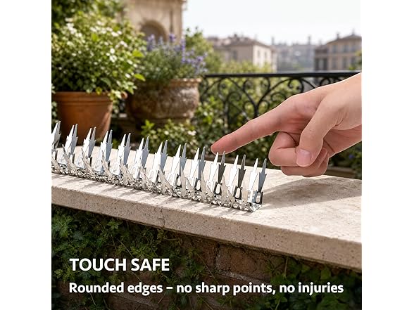 OFFO Stainless Steel Bird Spikes 10FT