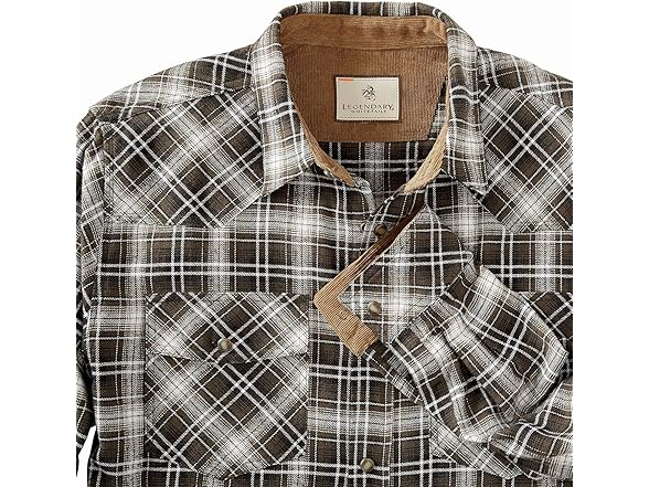 Legendary Whitetails Men's Flannel Green (M)