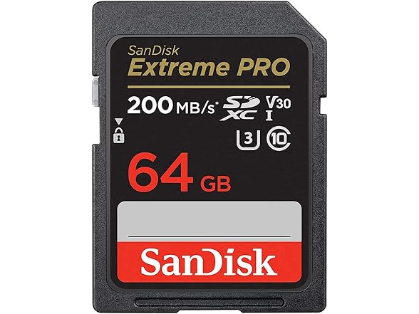 SanDisk 64GB (5-Pack) Extreme PRO Memory Card