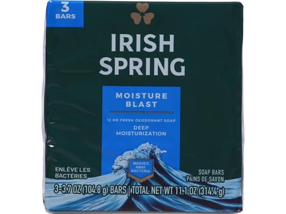 Irish Spring Moisture 3.7oz (3pk)