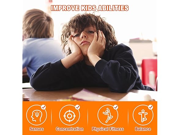 FAHKNS Spinning Chair- Orange