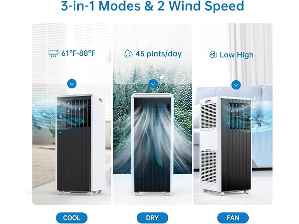 Takywep 8,000 BTU Portable Air Conditioner
