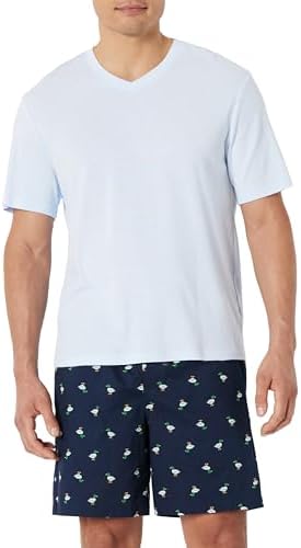 Amazon Essentials Men Cotton Poplin Pajama Set - Gallery 11