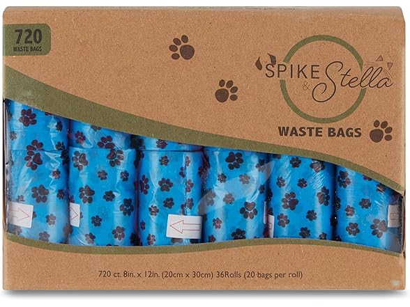 Cudlie Spike and Stella Heavy-Duty Dog Waste Bags