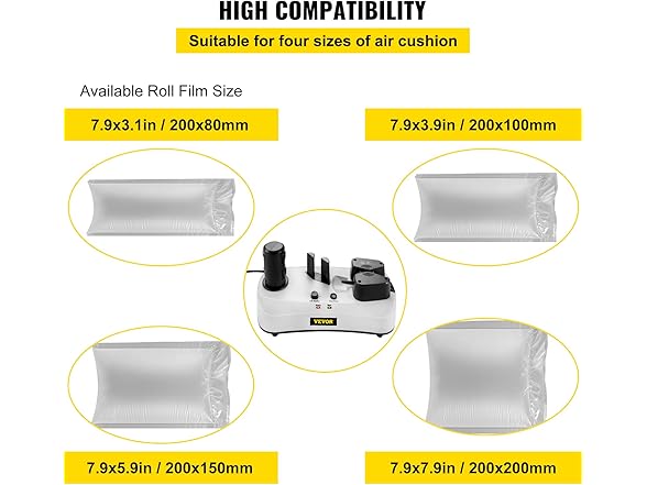 VEVOR Air Cushion Machine