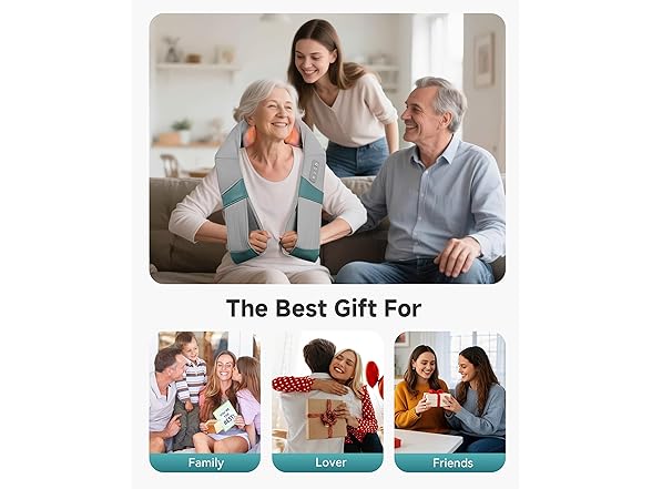 Snailax Cordless Neck Massager