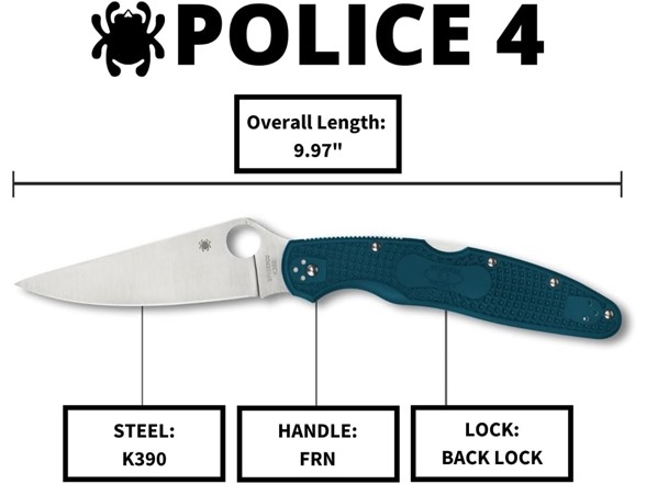 Spyderco Police 4 Knife