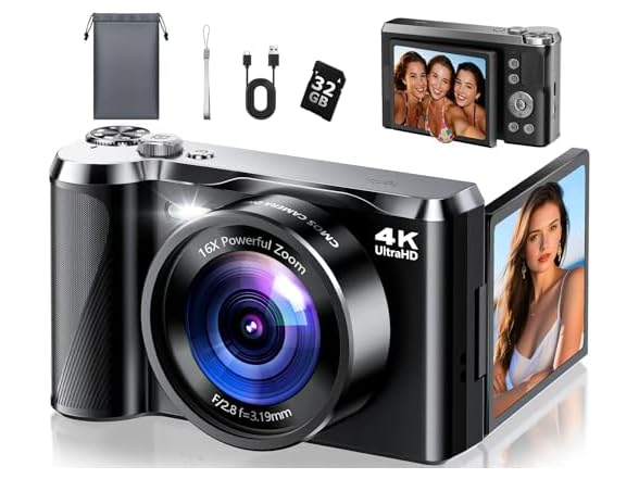 Ploomen 4K Digital Camera for Photography