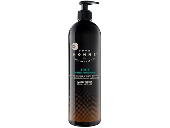 CHI Pour Homme 3-in-1 Cleansing Wash