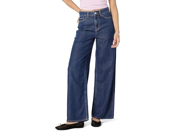 The Drop Alba Wide-Leg Relaxed Denim