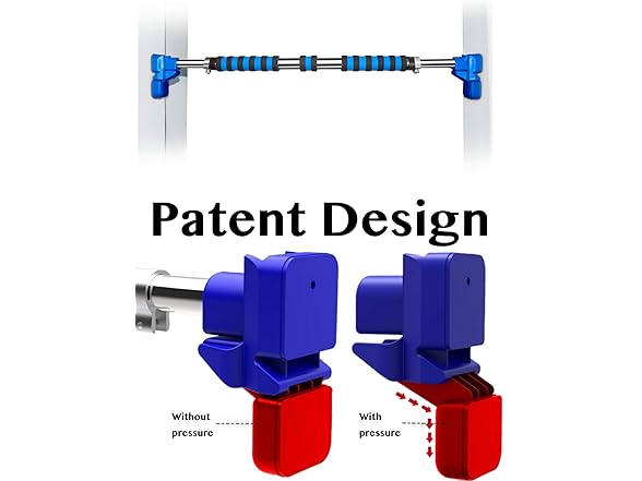 Nice C Doorway Chin Up Exercise Bar