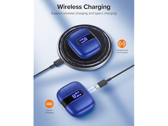 TAGRY True Wireless Earbuds 60H IPX5