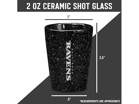 Baltimore Ravens Shot Glass