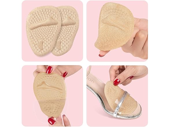 Metatarsal Pads, Forefoot Inserts for Women