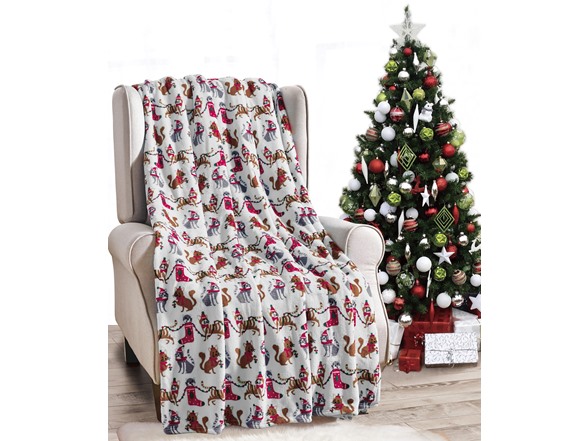 White Christmas Cats