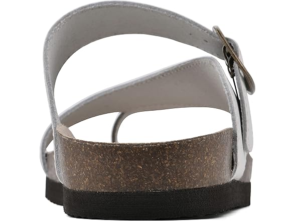 Kid's White Mountain White Sandal (2M)