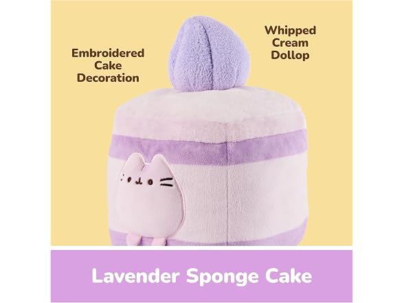 GUND Pusheen Lavender Spongecake 6-Inch
