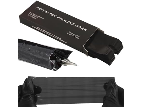 Autdor Large Machine Pen Covers 200pcs 