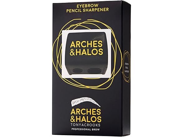 Arches and Halos Eyebrow Pencil Sharpener