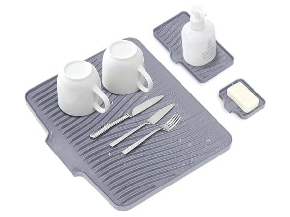 COPLIB Silicone Dish Drying Mat