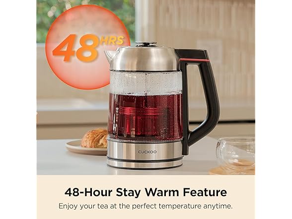 CUCKOO Electric Tea Kettle with Infuser