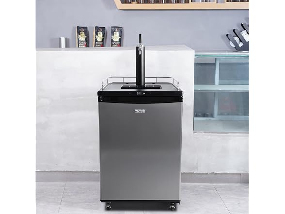 VEVOR Beer Kegerator, Single Tap Draft