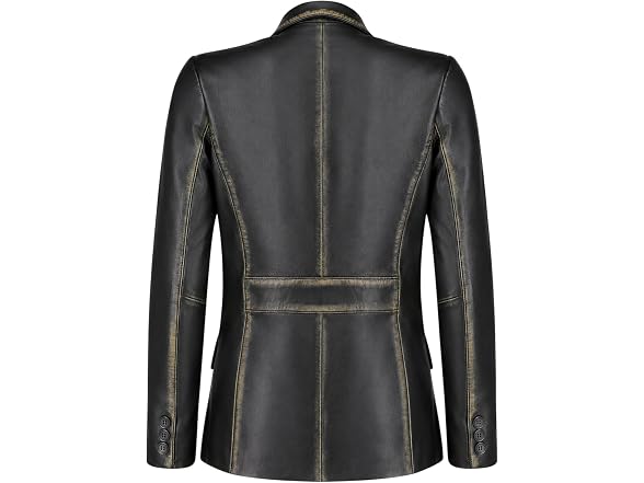 Jild Classic Style Leather Blazer Women