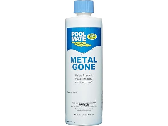 Pool Mate 1-Pint 2-Pack Metal Gone for Hot Tubs