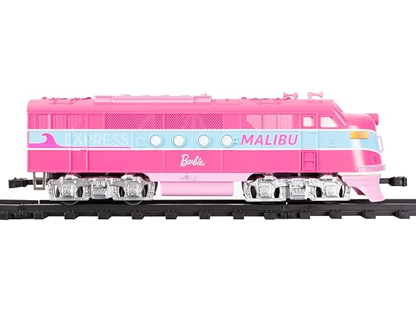 Mattel Barbie Battery Gauge Toy Train Set with Remote