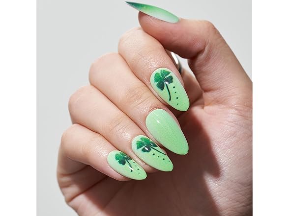 GLAMERMAID Press on Nails Medium Almond -Choose Color