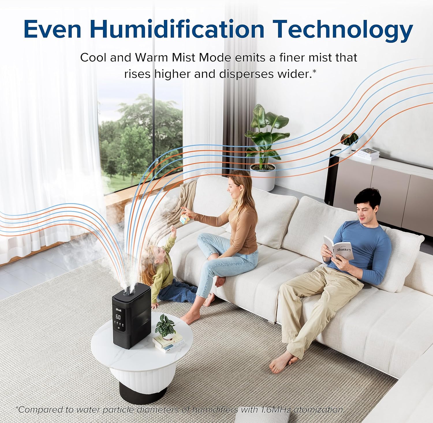 Levoit LUH-O601S-KUS OasisMist 600S Smart Humidifier - Gallery 13